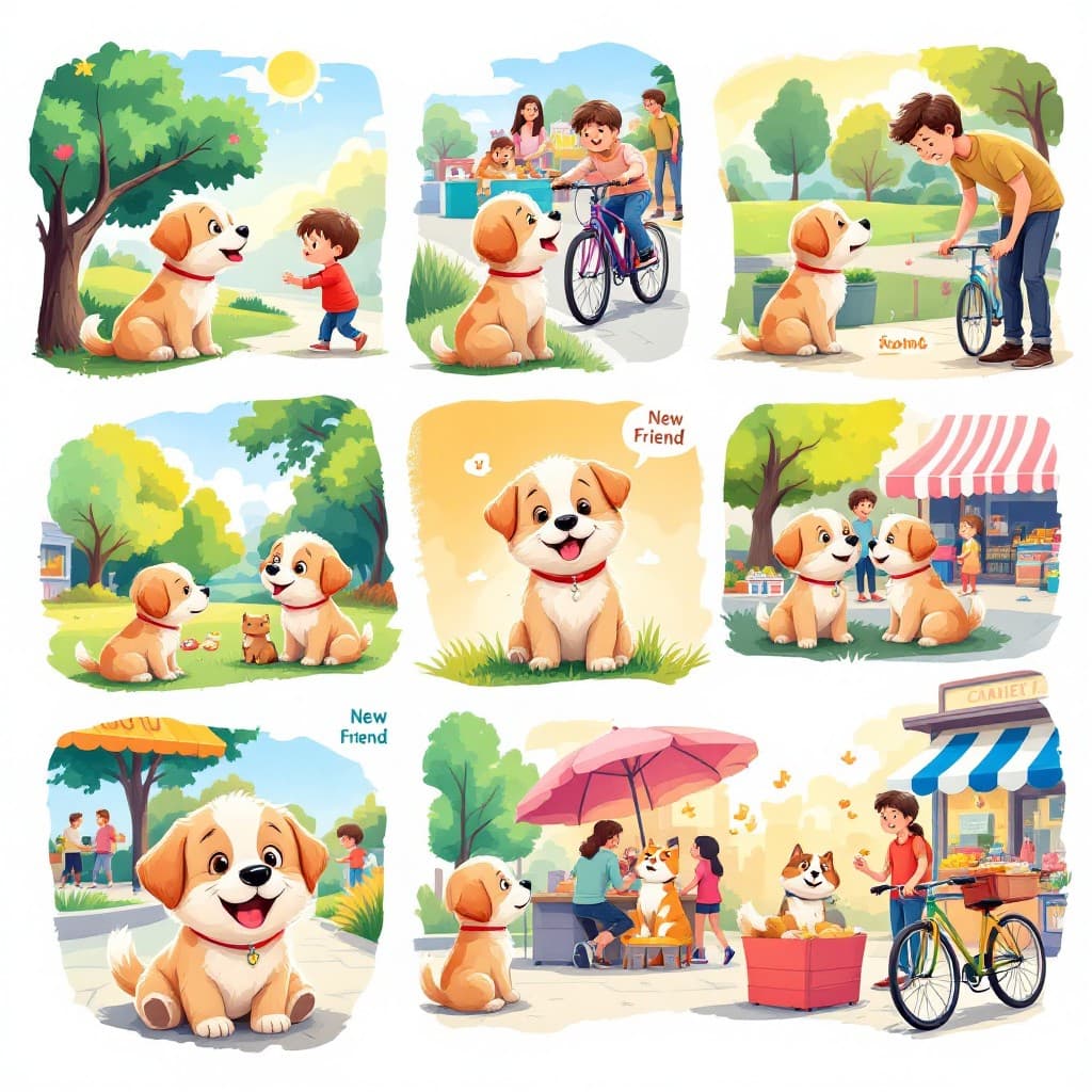 Dog and owner